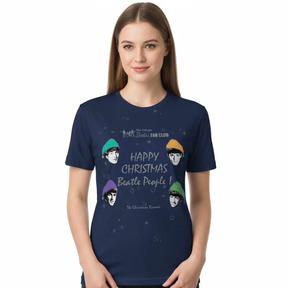 THE BEATLES ビートルズ (結成 65周年 ) - 【クリスマス限定】Happy Christmas / Tシャツ / メンズ