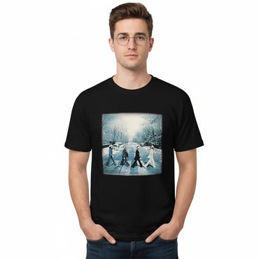 THE BEATLES ビートルズ (結成 65周年 ) - 【クリスマス限定】Abbey Christmas / Tシャツ / メンズ