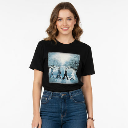 THE BEATLES ビートルズ (結成 65周年 ) - 【クリスマス限定】Abbey Christmas / Tシャツ / メンズ