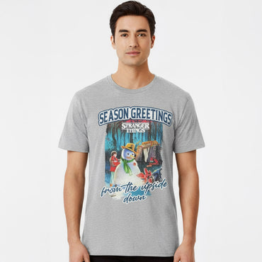 STRANGER THINGS ストレンジャー・シングス (シーズン5 配信 記念 ) - 【クリスマス限定】Greetings / Tシャツ / メンズ