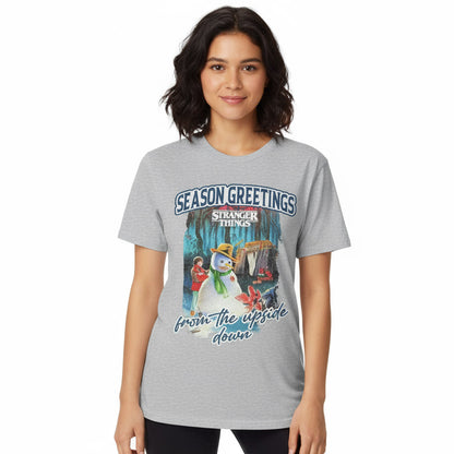 STRANGER THINGS ストレンジャー・シングス (シーズン5 配信 記念 ) - 【クリスマス限定】Greetings / Tシャツ / メンズ