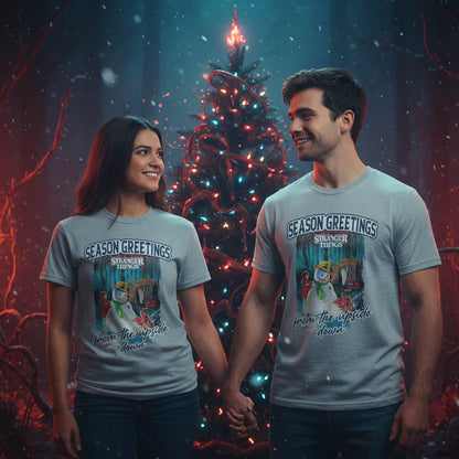 STRANGER THINGS ストレンジャー・シングス (シーズン5 配信 記念 ) - 【クリスマス限定】Greetings / Tシャツ / メンズ