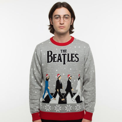 THE BEATLES ビートルズ (結成 65周年 ) - 【クリスマス限定】Abbey Road Xmas / セーター / メンズ