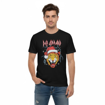 DEF LEPPARD デフレパード (デビュー 45周年 ) - 【クリスマス限定】Holiday Leppard / Tシャツ / メンズ