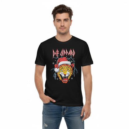 DEF LEPPARD デフレパード (デビュー 45周年 ) - 【クリスマス限定】Holiday Leppard / Tシャツ / メンズ