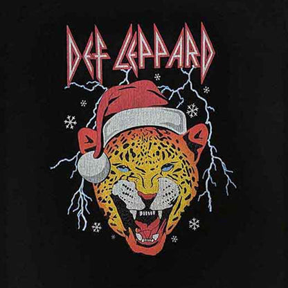 DEF LEPPARD デフレパード (デビュー 45周年 ) - 【クリスマス限定】Holiday Leppard / Tシャツ / メンズ