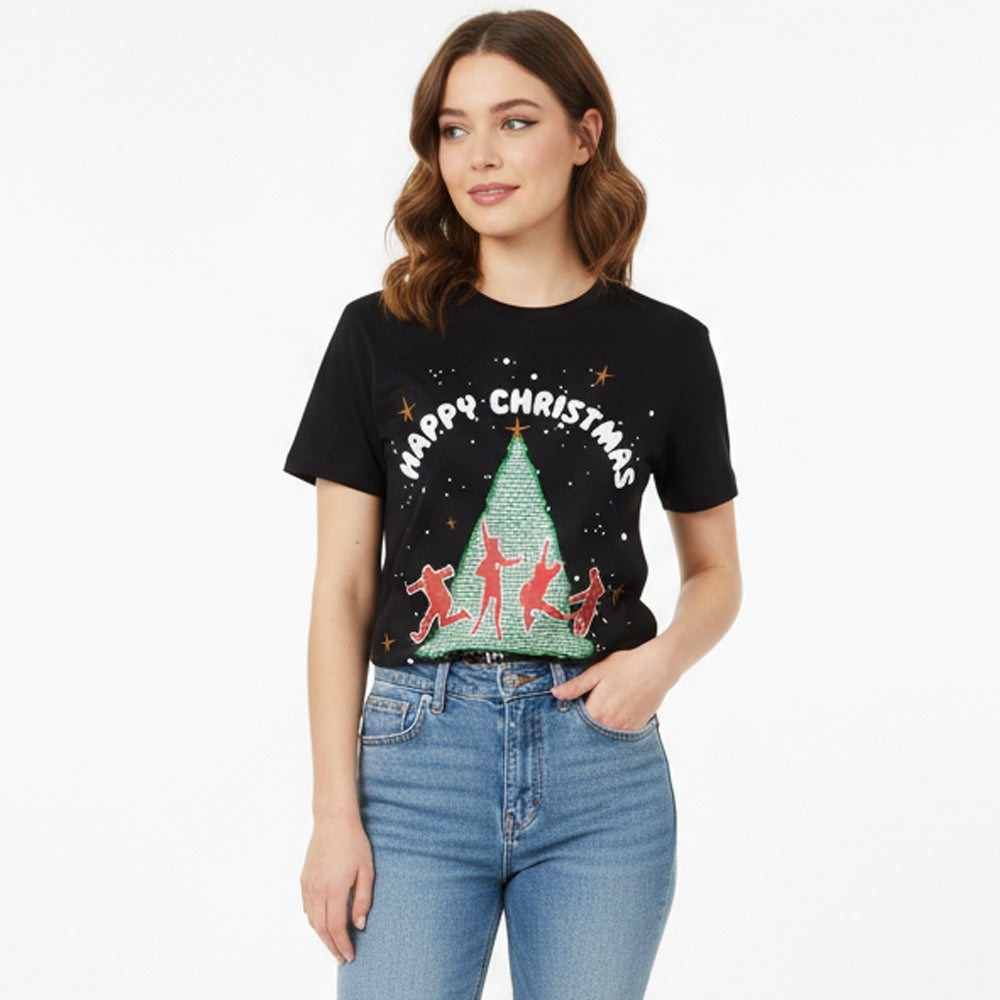 THE BEATLES ビートルズ (結成 65周年 ) - 【クリスマス限定】Christmas Tree / Tシャツ / メンズ