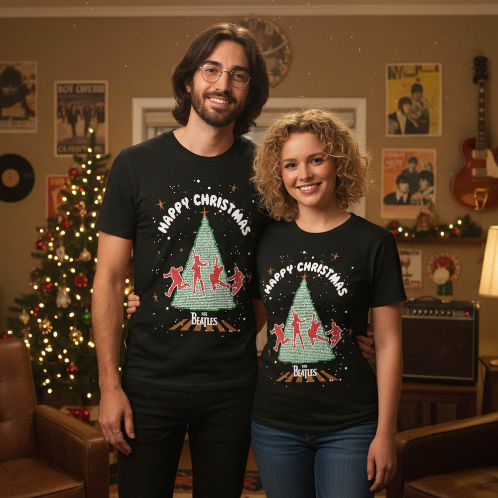 THE BEATLES ビートルズ (結成 65周年 ) - 【クリスマス限定】Christmas Tree / Tシャツ / メンズ
