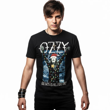 OZZY OSBOURNE オジーオズボーン (追悼 ) - 【クリスマス限定】Arms Out Holiday / Tシャツ / メンズ