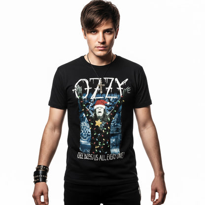 OZZY OSBOURNE オジーオズボーン (追悼 ) - 【クリスマス限定】Arms Out Holiday / Tシャツ / メンズ