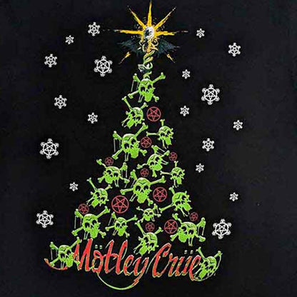 MOTLEY CRUE モトリークルー (来日 40周年 ) - 【クリスマス限定】Xmas Crue / バックプリントあり / Tシャツ / メンズ