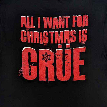 MOTLEY CRUE モトリークルー (来日 40周年 ) - 【クリスマス限定】Xmas Crue / バックプリントあり / Tシャツ / メンズ