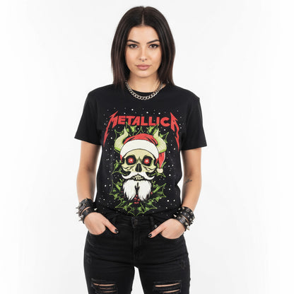 METALLICA メタリカ - 【クリスマス限定】Santa Horns / Tシャツ / メンズ
