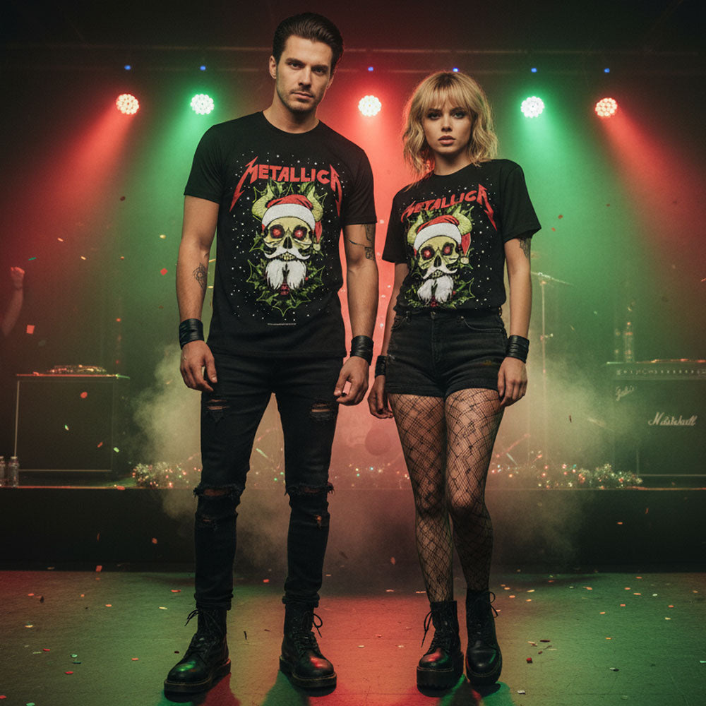 METALLICA メタリカ - 【クリスマス限定】Santa Horns / Tシャツ / メンズ