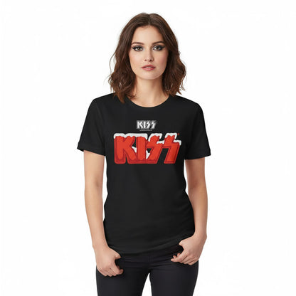 KISS キッス (エース・フレーリー 追悼 ) - 【クリスマス限定】Holiday Logo / Tシャツ / メンズ
