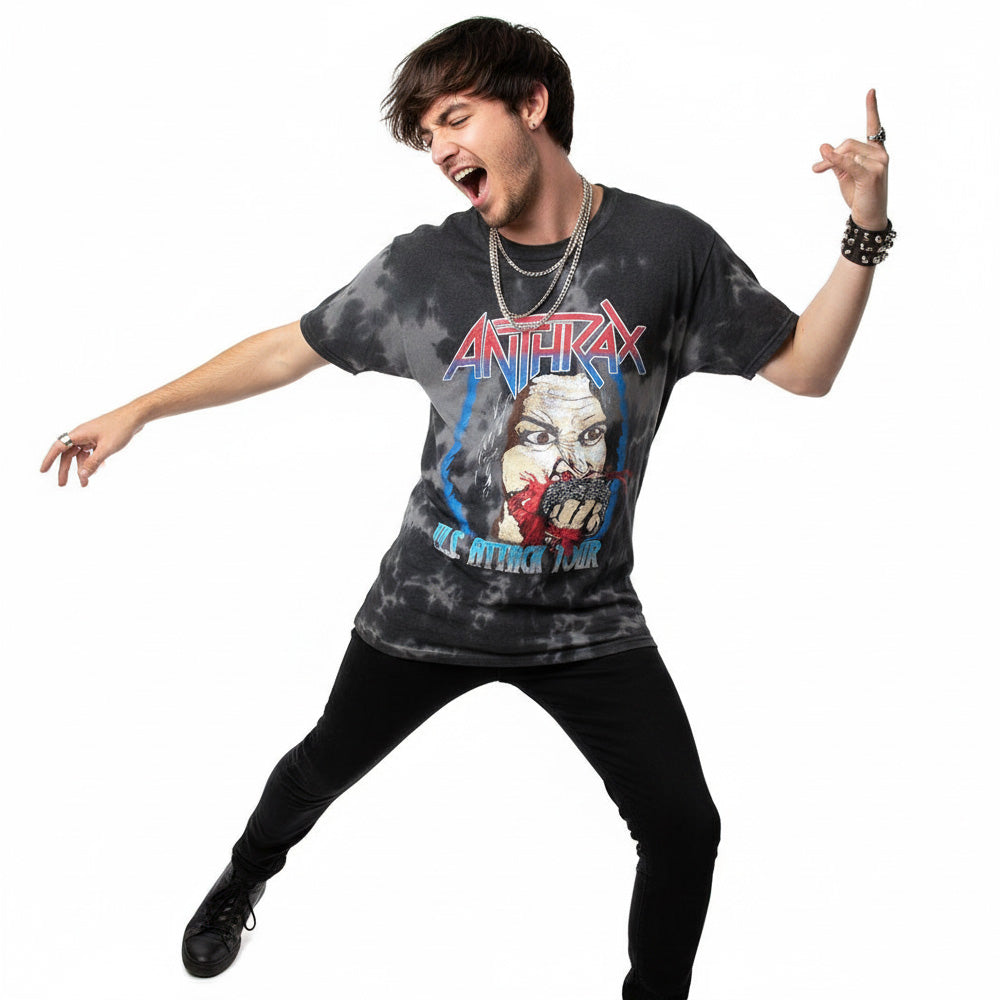 ANTHRAX アンスラックス (2026年 4月 来日 ) - Fistful Of Metal / Wash Collection / Tシャツ / メンズ