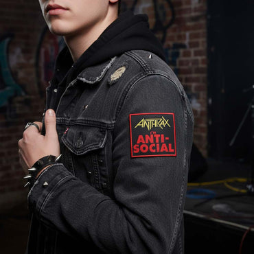 ANTHRAX アンスラックス (2026年 4月 来日 ) - Anti-Social / ワッペン