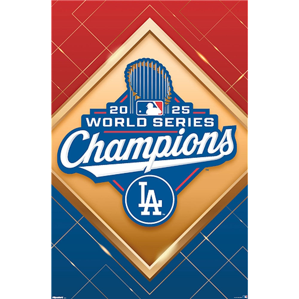 LOS ANGELES DODGERS（MLB） - 2025 World Series Team Logo