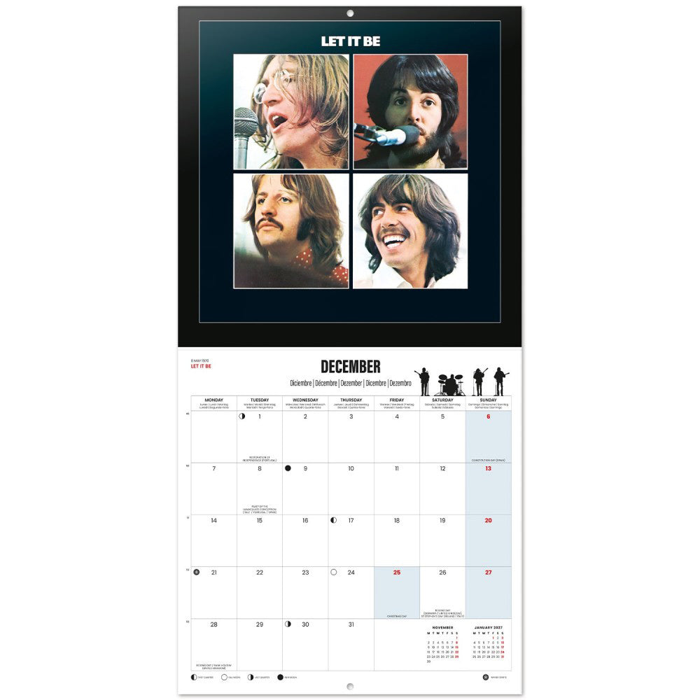 THE BEATLES ビートルズ (来日 60周年 ) - 2026 CALENDAR / スクエア