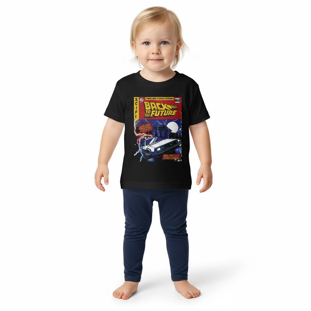 BACK TO THE FUTURE バックトゥザフューチャー (劇場公開 40周年 ) - BTTF Comic Cover / Tシャツ / キッズ