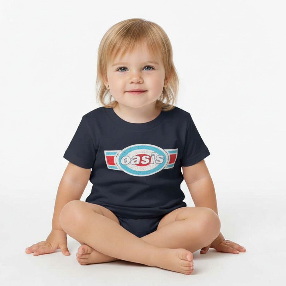 OASIS オアシス - Tri Color Logo Chest / Tシャツ / キッズ