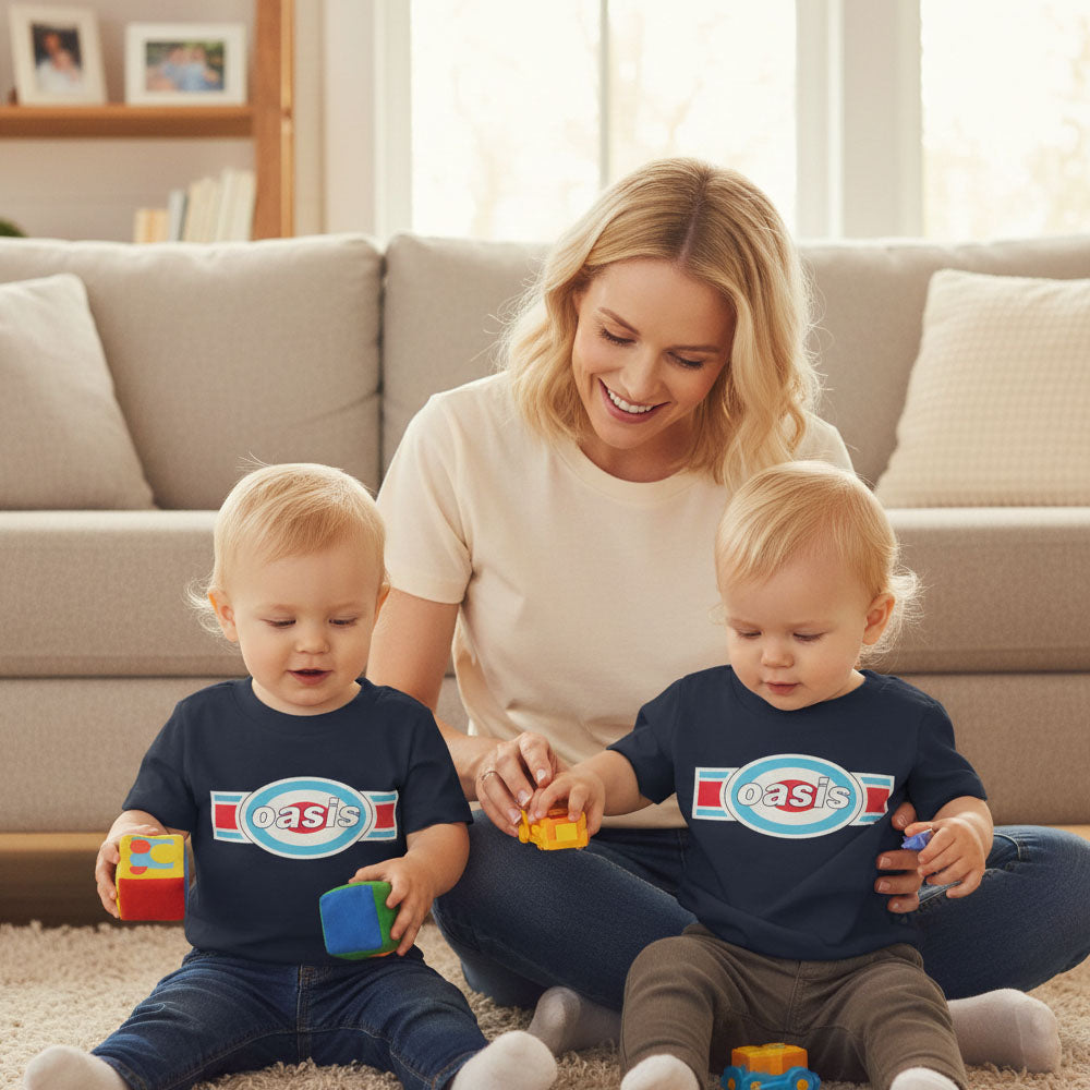 OASIS オアシス - Tri Color Logo Chest / Tシャツ / キッズ