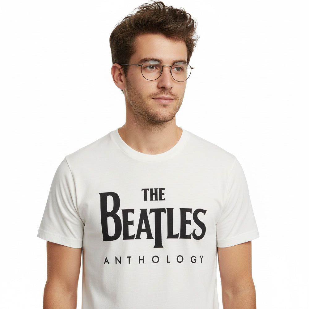 THE BEATLES ビートルズ (結成 65周年 ) - Anthology / バックプリントあり / Tシャツ / メンズ