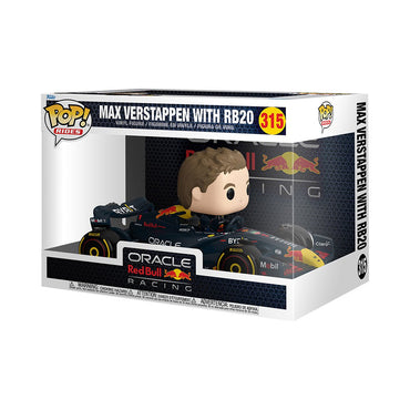 FORMULA ONE (F1) - Red Bull Max Verstappen with RB20 Super Deluxe Funko Pop! Rides #315 / Figure/Doll