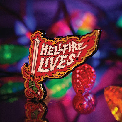 【予約商品】 STRANGER THINGS ストレンジャー・シングス (シーズン5 配信 記念 ) - Hellfire Lives Pin Badge / 世界限定9,995個 /  Season 5 / バッジ