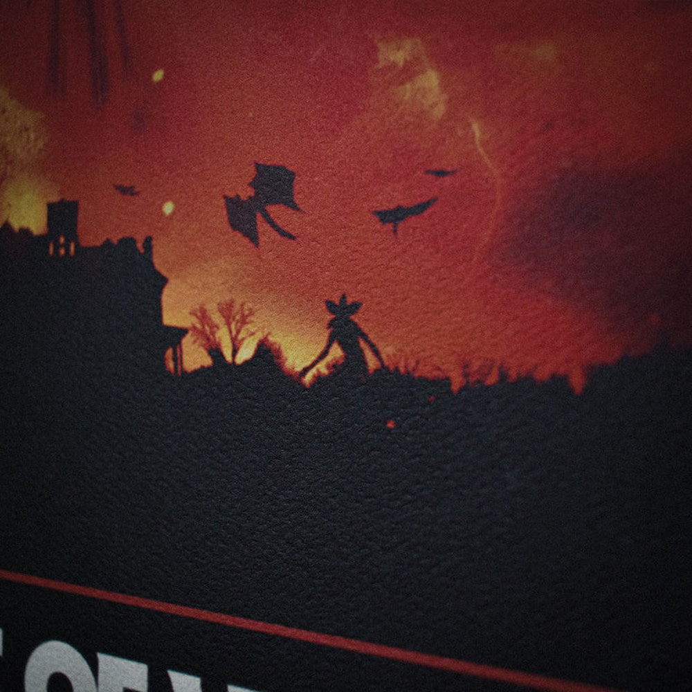 【予約商品】 STRANGER THINGS ストレンジャー・シングス (シーズン5 配信 記念 ) - The Rise of Vecna Art Print / 世界限定995枚 /  Season 5 / コレクタブル