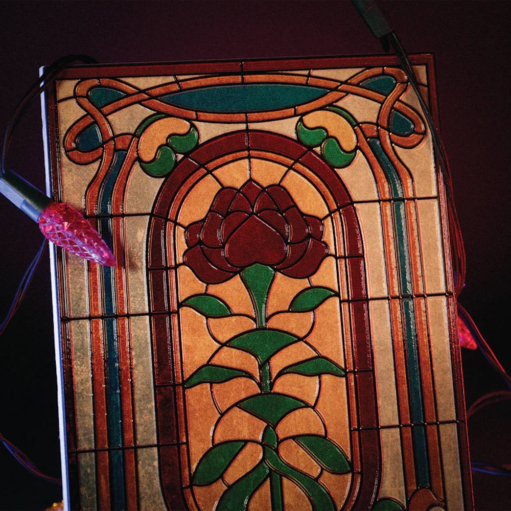 【予約商品】 STRANGER THINGS ストレンジャー・シングス (シーズン5 配信 記念 ) - Creel House Stained Glass Window Resin Plaque /  Season 5 / インテリア置物