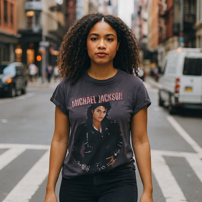 MICHAEL JACKSON マイケルジャクソン (2026年 映画公開 ) - BAD / Amplified（ ブランド ） / ヴィンテージ / Tシャツ / レディース