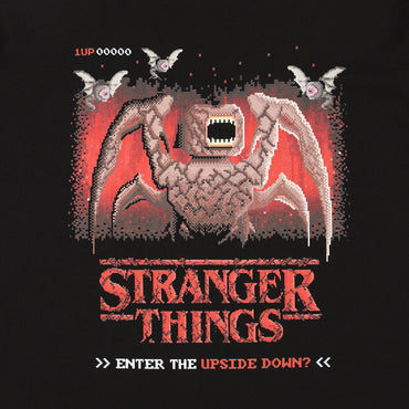STRANGER THINGS (Season 5 Release Commemoration) - 8 BIT UPSIDE DOWN / T-Shirt / Men's