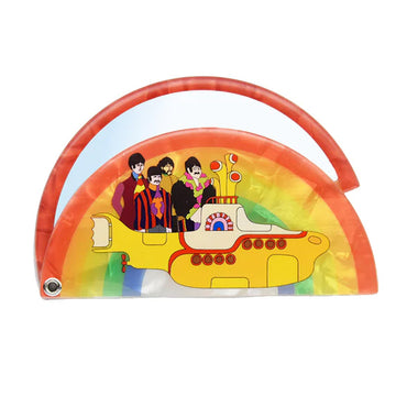THE BEATLES ビートルズ (結成 65周年 ) - Yellow Submarine / コンパクトミラー / ファッション雑貨