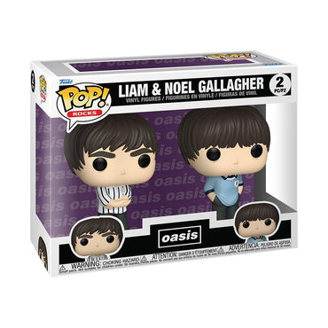 【予約商品】 OASIS オアシス - Liam and Noel Gallagher Funko Pop! Vinyl Figure 2-Pack / フィギュア・人形