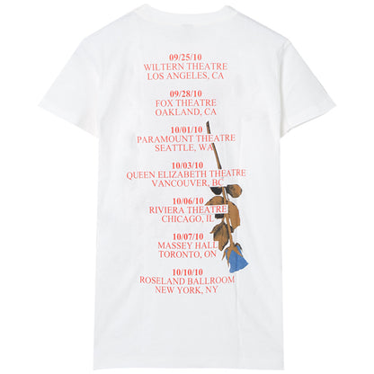 X JAPAN エックスジャパン - ROSE TOUR2010（超レア） / バックプリントあり / ヴィンテージ / Tシャツ / レディース