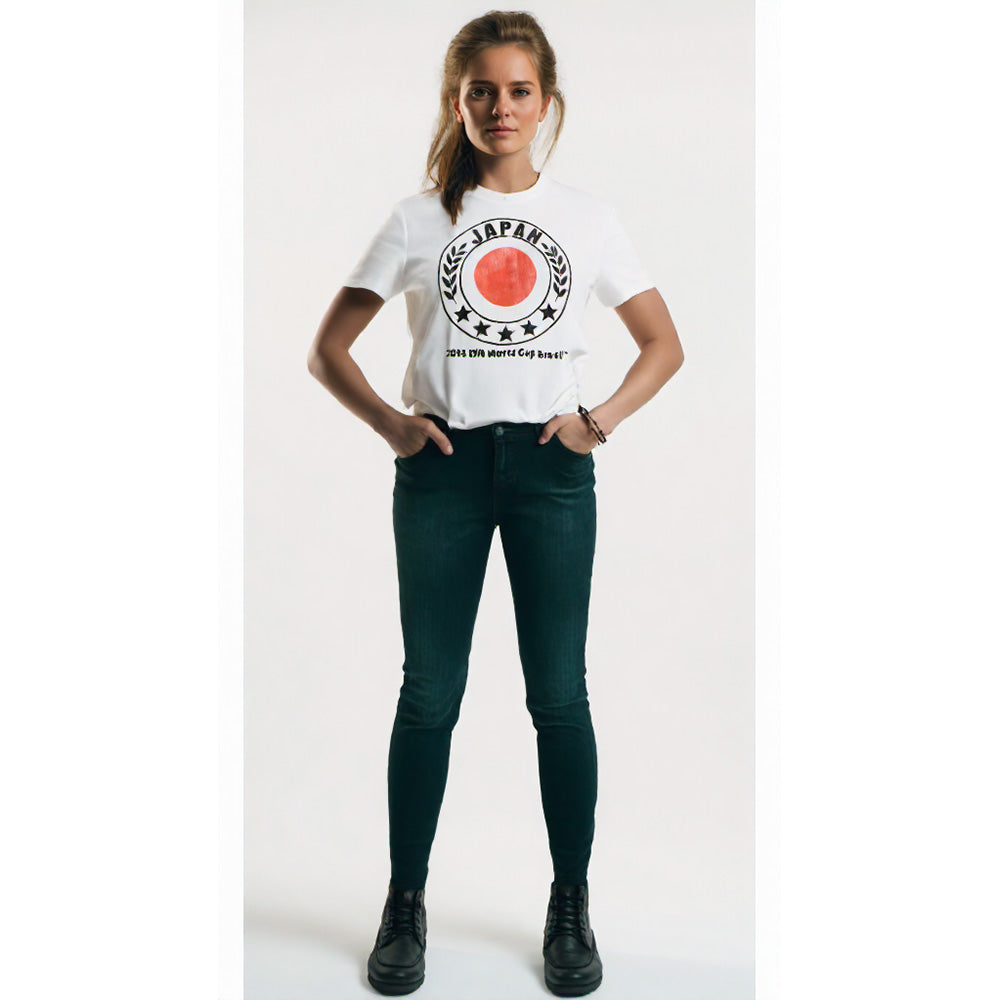 FIFA WORLD CUP ワールドカップ - JAPAN SPHERE / レア / ヴィンテージ / Tシャツ / レディース