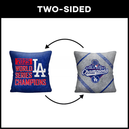 LOS ANGELES DODGERS（MLB） ロサンゼルスドジャース - 2025 ワールドシリーズ優勝記念グッズコレクション / Woven Taperstry Doble Sided / Hot Corner （45×45cm） / 寝具