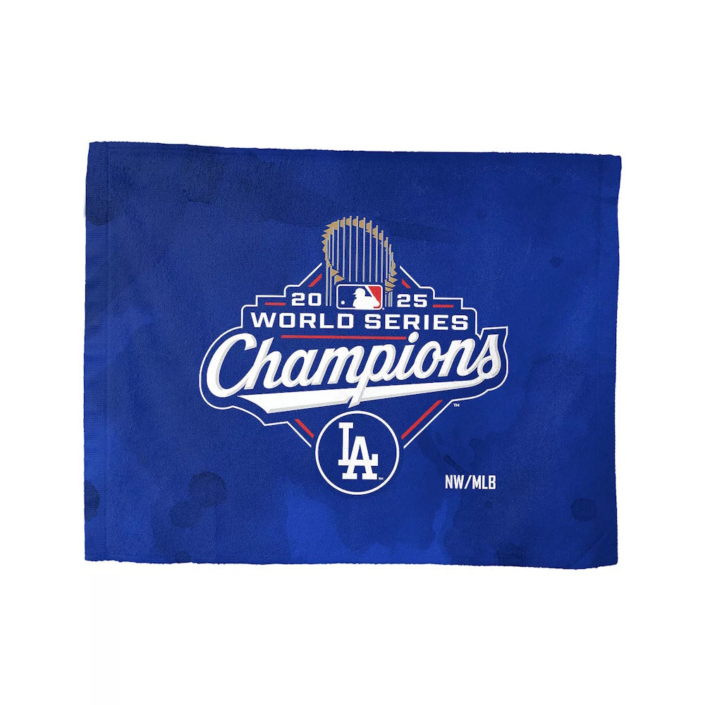 LOS ANGELES DODGERS（MLB） ロサンゼルスドジャース - 2025 ワールドシリーズ優勝記念グッズコレクション / Printed Rally Towel / Chop （約 46 × 38 cm） / タオル