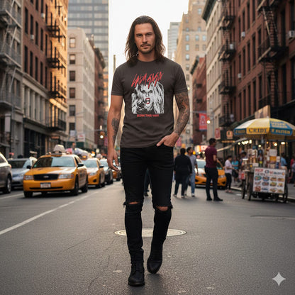 LADY GAGA レディーガガ (2026年 1月 来日 ) - Born This Way Photo / Tシャツ / メンズ