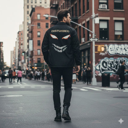 DISTURBED ディスターブド - THE FACE WINDBREAKER / レア / アウター / メンズ - PGS