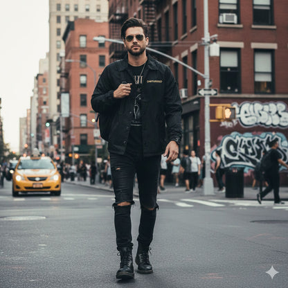 DISTURBED ディスターブド - THE FACE WINDBREAKER / レア / アウター / メンズ - PGS