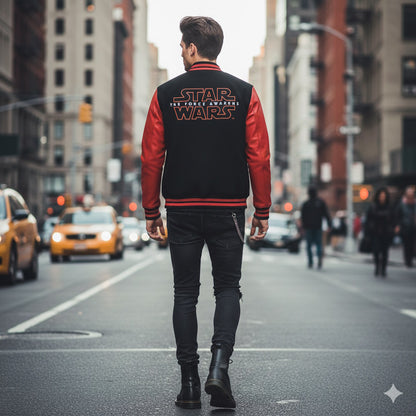 STAR WARS スターウォーズ (マンダロリアン・アンド・グローグー 5月22日 公開 ) - EPISODE VII LOGO WITH BACK PRINTING / レア / アウター / メンズ