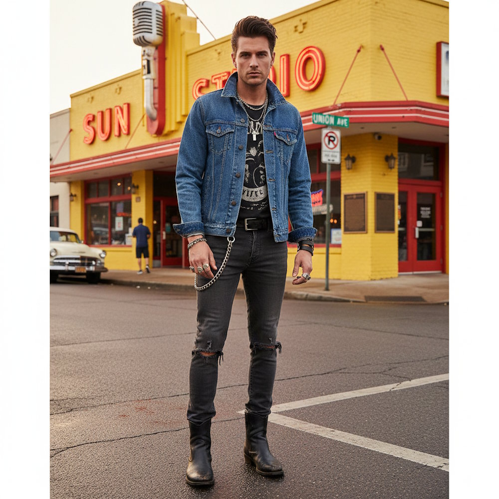 SUN STUDIO サンスタジオ - Jean Jacket / アウター / メンズ