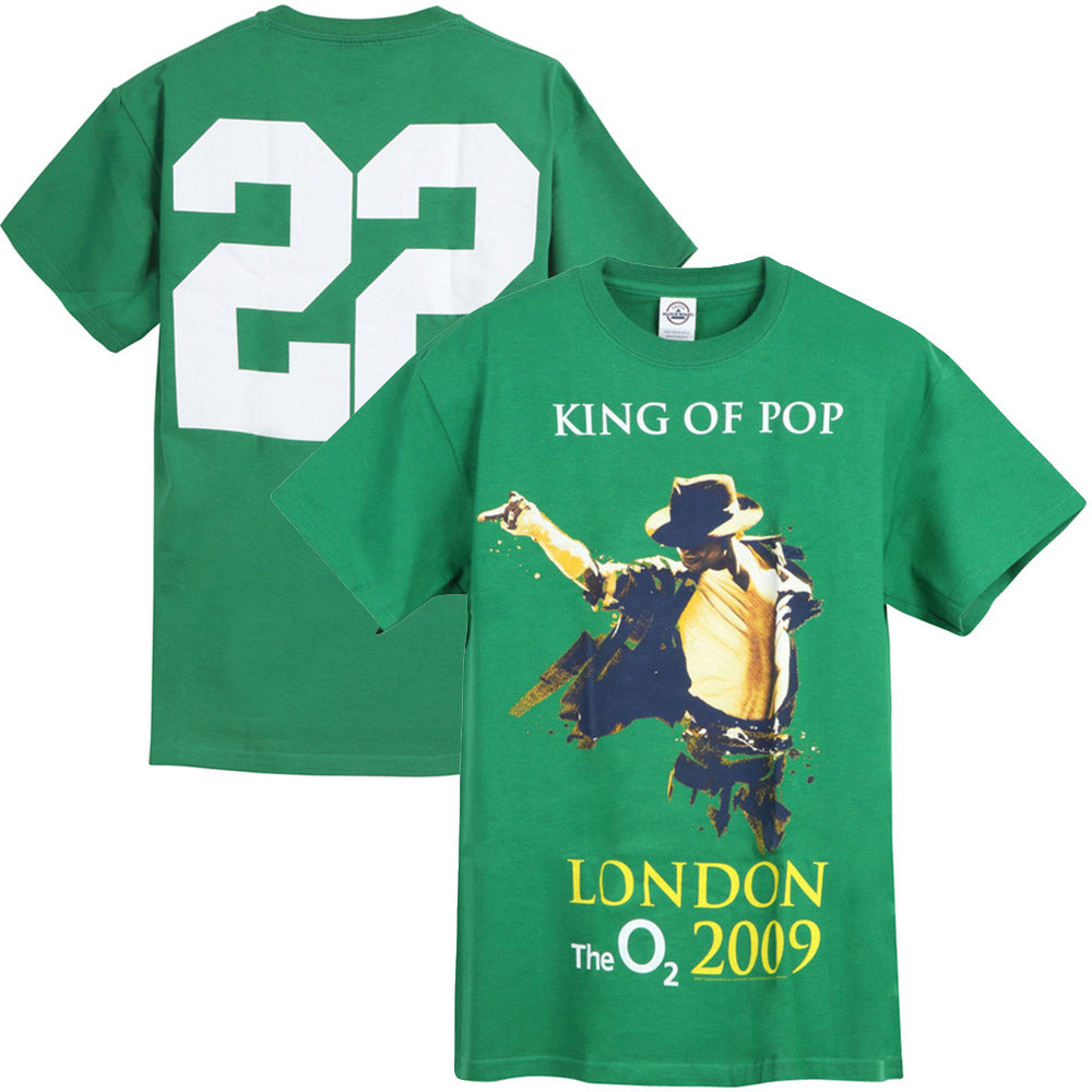 MICHAEL JACKSON - (2026年 映画公開 ) - 幻のロンドン公演22日目オリジナル限定Tシャツ / バックプリントあり / ヴィンテージ