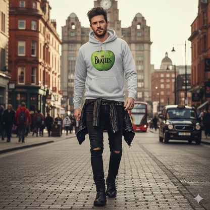 THE BEATLES (65th Anniversary) - APPLE / Hoodie / Sweatshirt / Men's