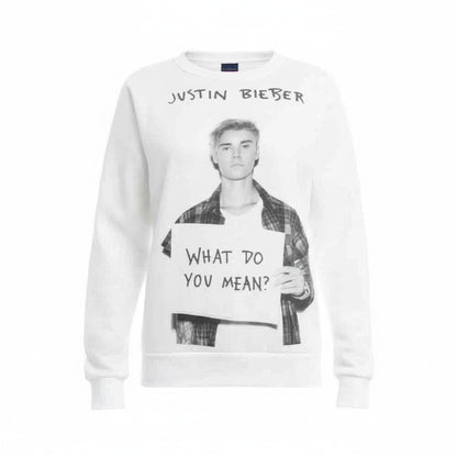 JUSTIN BIEBER - WHAT DO YOU MEAN GIRLS SWEATSHIR / ヴィンテージ