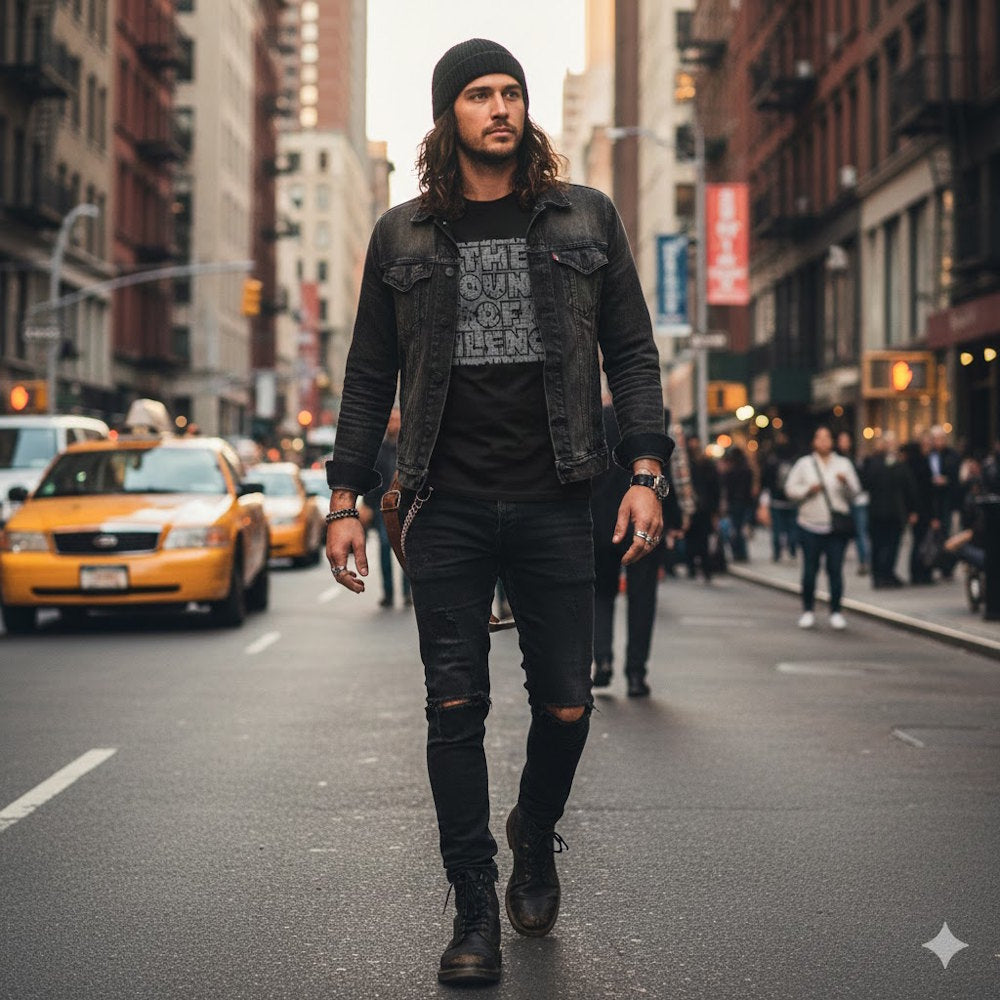 SIMON & GARFUNKEL サイモン&ガーファンクル - Sound Of Silence / Tシャツ / メンズ