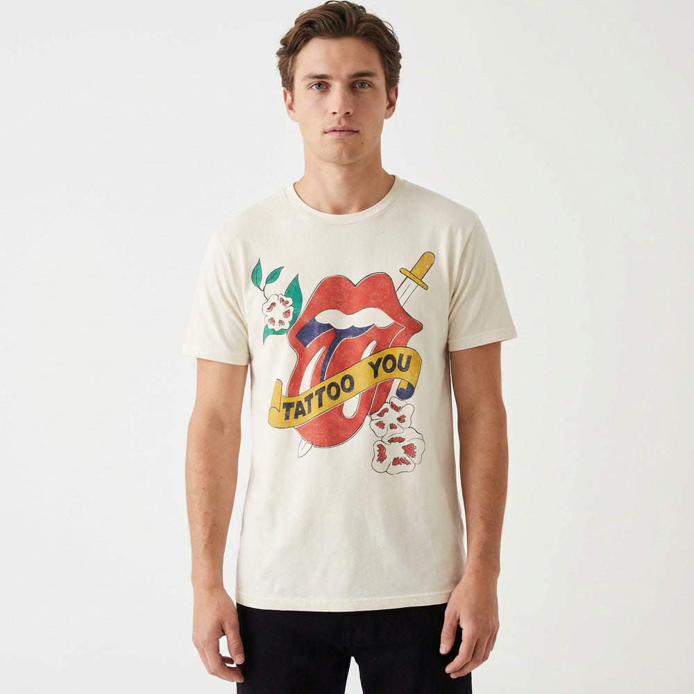 L 極美品 80s ローリングストーンズ タトゥーユー 北米ツアー Tシャツ L 極美品 80s ローリングストーンズ タトゥーユー 北米ツアー Tシャツ