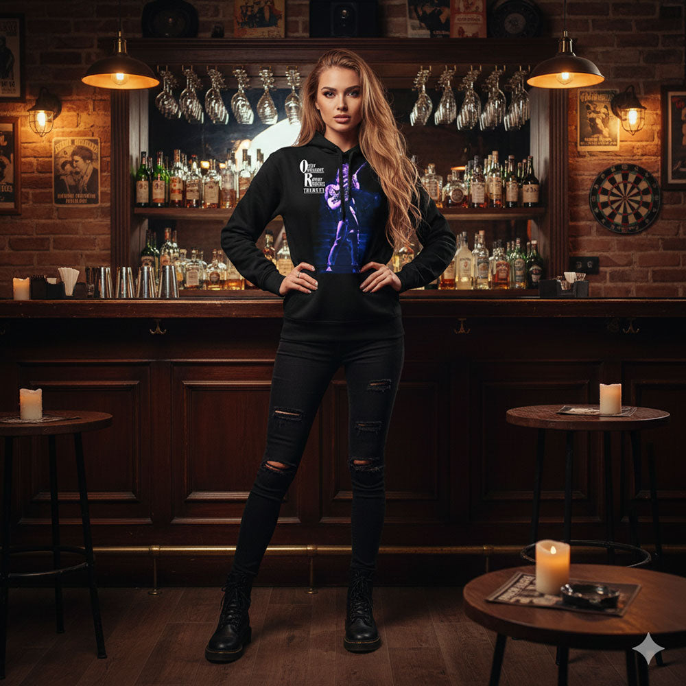 OZZY OSBOURNE オジーオズボーン - RANDY RHOADS TRIBUTE HOODIE 追悼